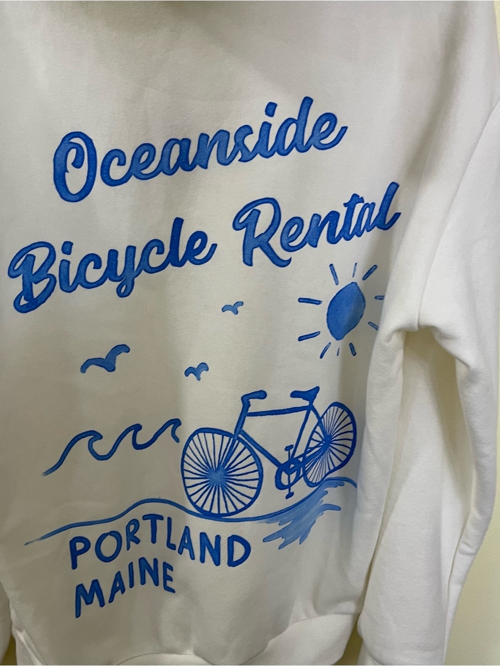 NEW Altar’d State Coastal Oceanside Portland Maine Hoodie Sweatshirt Size Small - Picture 7 of 7